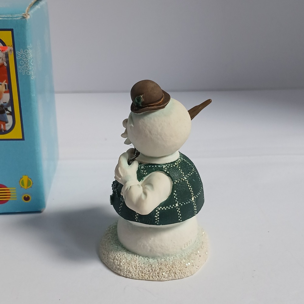 Sam Snowman - Rudolph & The Island Of Misfit Toys Enesco 3-1/4" Ceramic Figurine - Picture 5 of 8